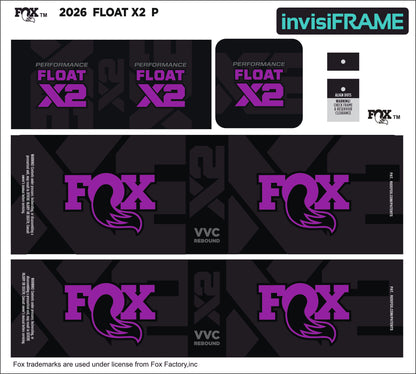 Fox Float X2 Performance 2026 Decals