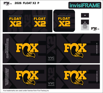 Fox Float X2 Performance 2026 Decals