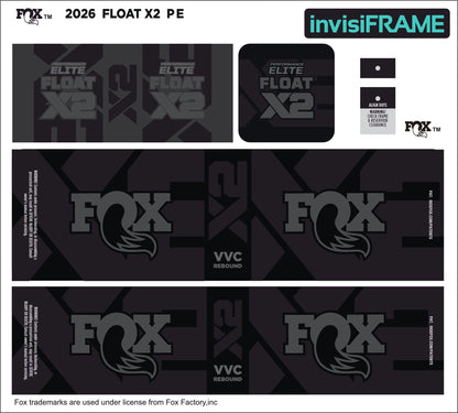 Fox Float X2 Performance Elite 2026 Decals