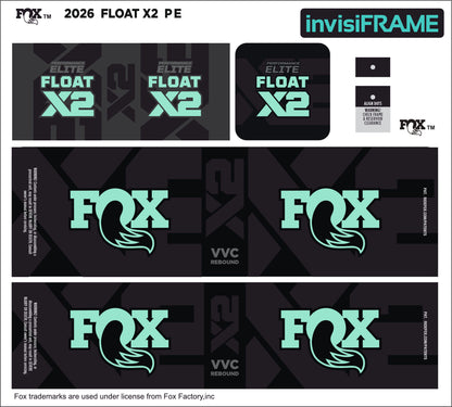 Fox Float X2 Performance Elite 2026 Decals