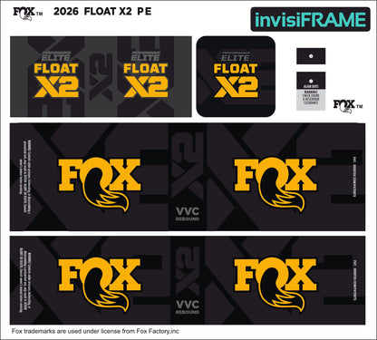 Fox Float X2 Performance Elite 2026 Decals