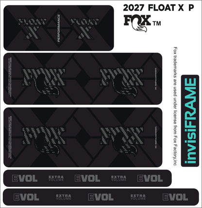 Fox Float X Performance 2027 Decals