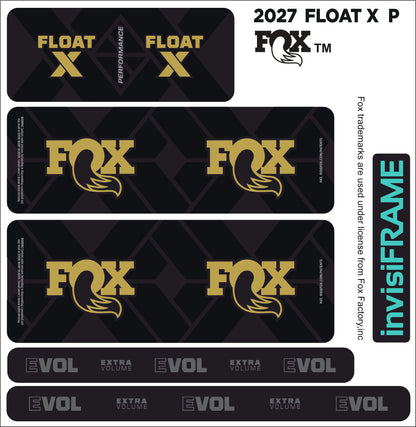 Fox Float X Performance 2027 Decals