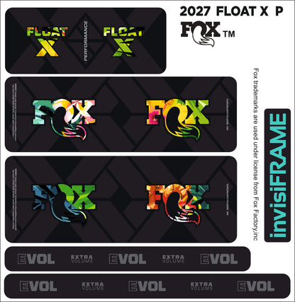 Fox Float X Performance 2027 Decals
