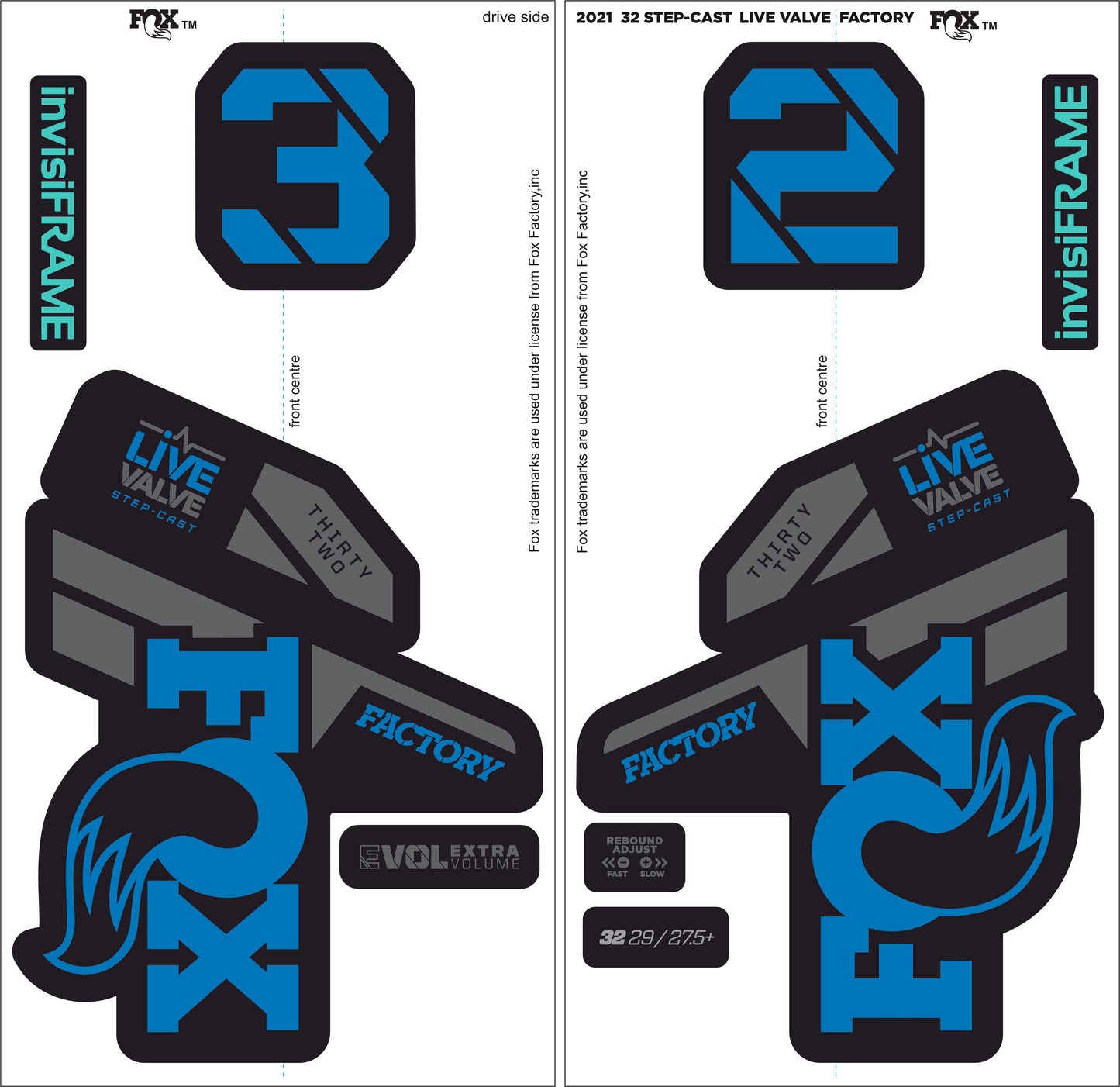 Fox 32 SC Factory LIVE VALVE 2021