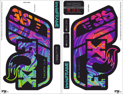 Fox 36 performance 2021 E Bike Decals