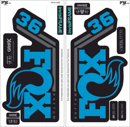 Fox 36 Rhythm 2027 Decals