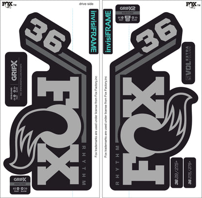 Fox 36 Rhythm 2027 Decals