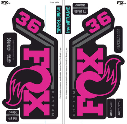Fox 36 Rhythm 2027 Decals
