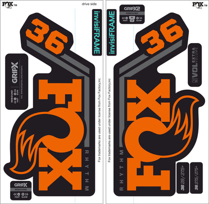 Fox 36 Rhythm 2027 Decals