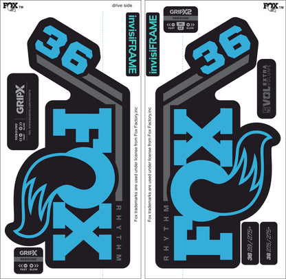 Fox 36 Rhythm 2027 Decals