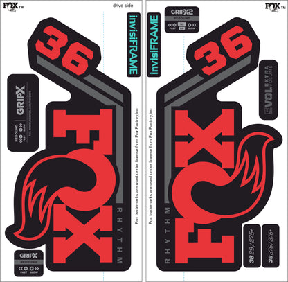 Fox 36 Rhythm 2027 Decals