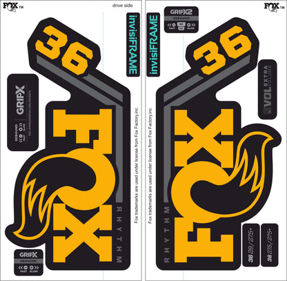 Fox 36 Rhythm 2027 Decals