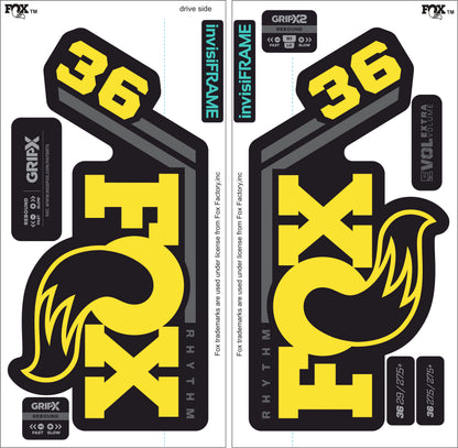 Fox 36 Rhythm 2027 Decals