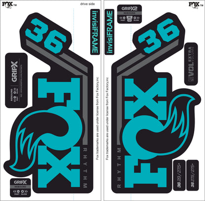 Fox 36 Rhythm 2027 Decals