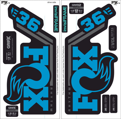 Fox 36 Rhythm E BIKE 2027 Decals