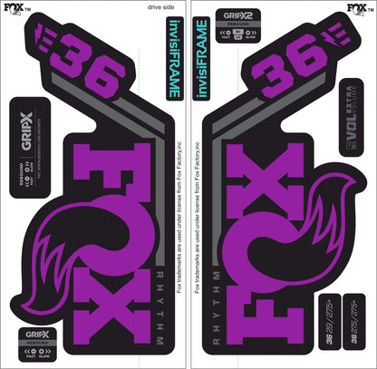 Fox 36 Rhythm E BIKE 2027 Decals