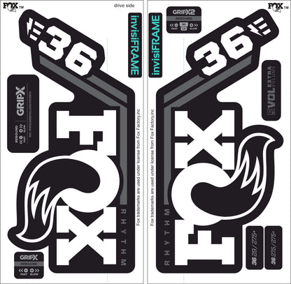 Fox 36 Rhythm E BIKE 2027 Decals