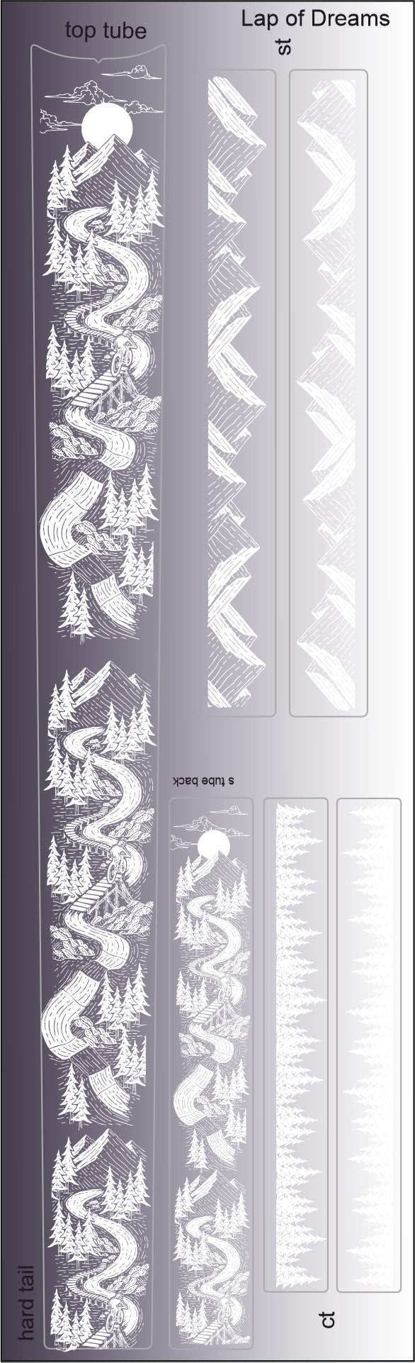 FRAME ART - Lap of Dreams By Ollie Smither