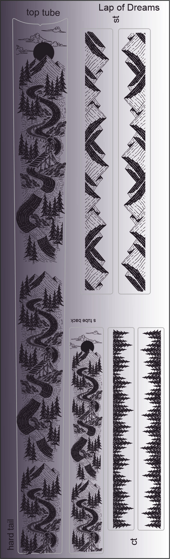 FRAME ART - Lap of Dreams By Ollie Smither