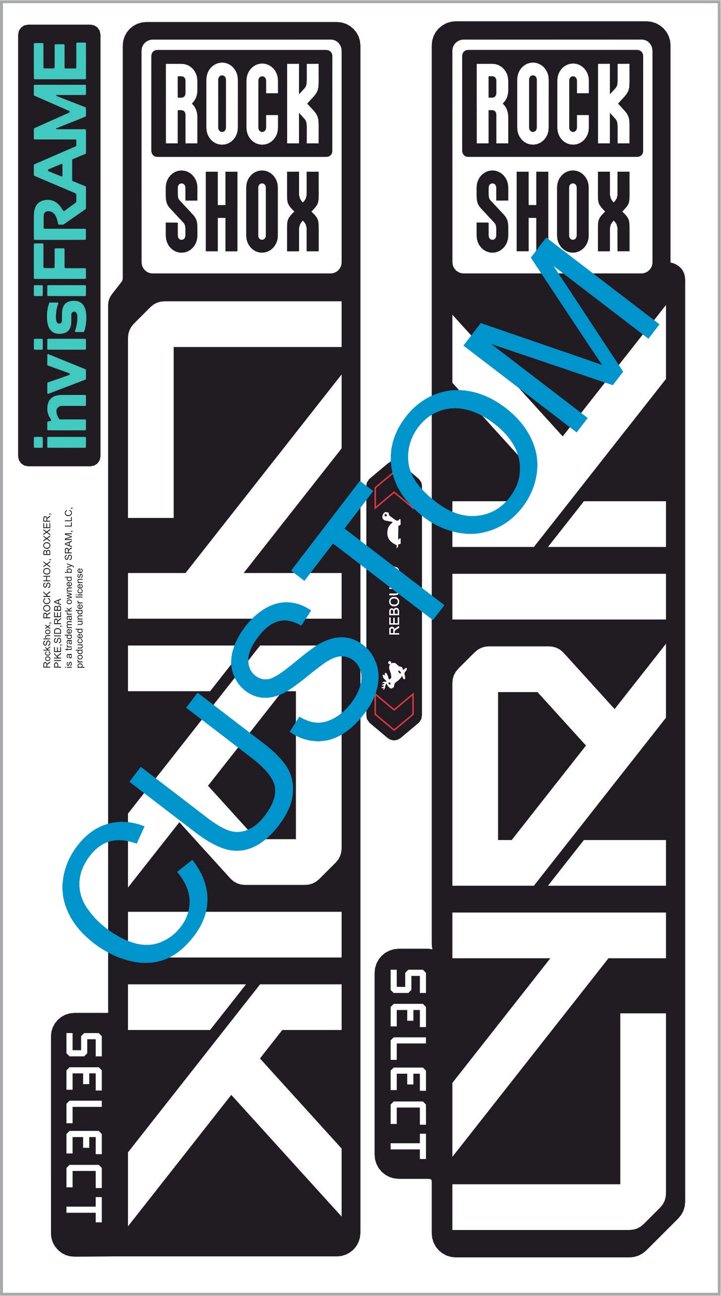 Rock Shox Lyrik Select 2026 Decals