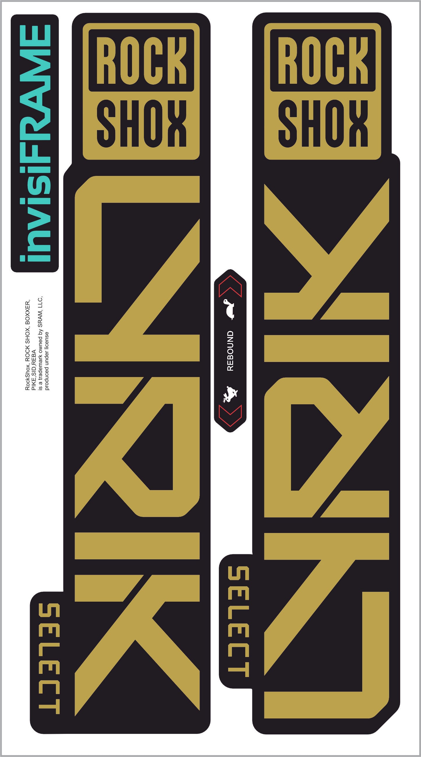Rock Shox Lyrik Select 2026 Decals