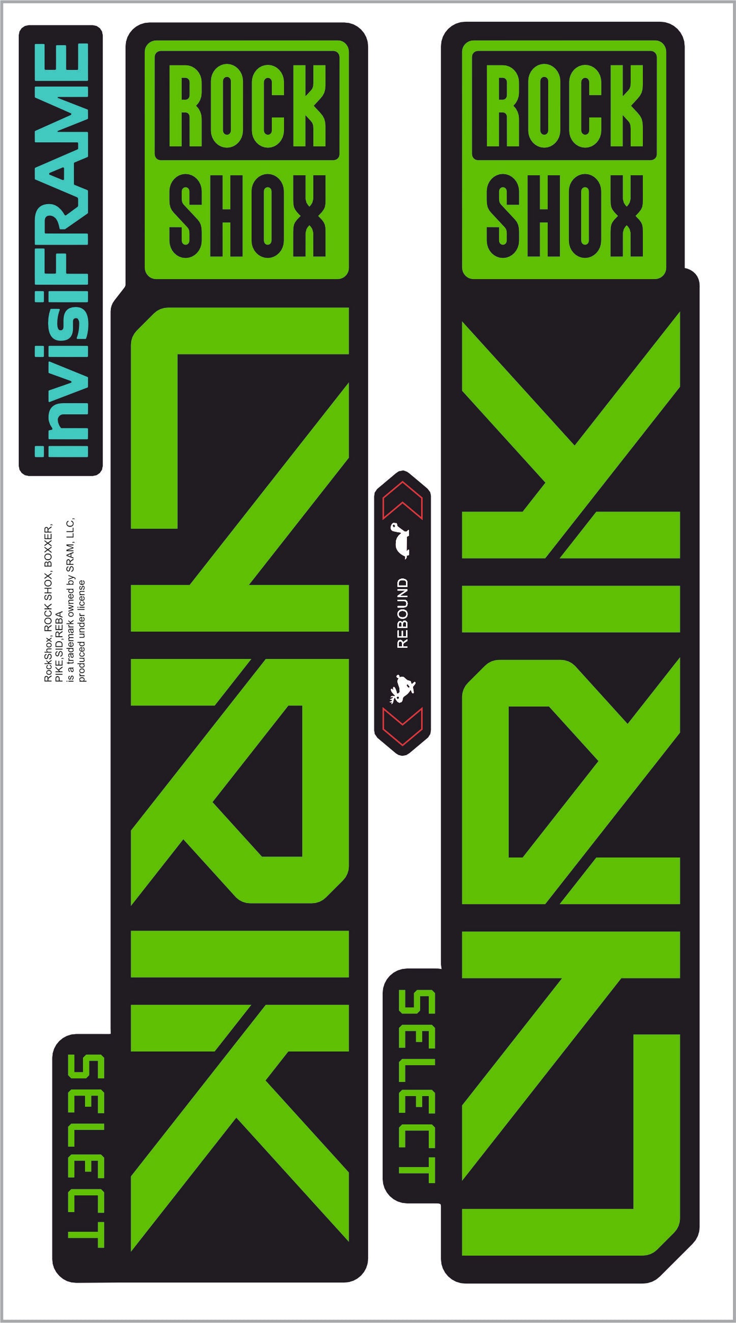 Rock Shox Lyrik Select 2026 Decals