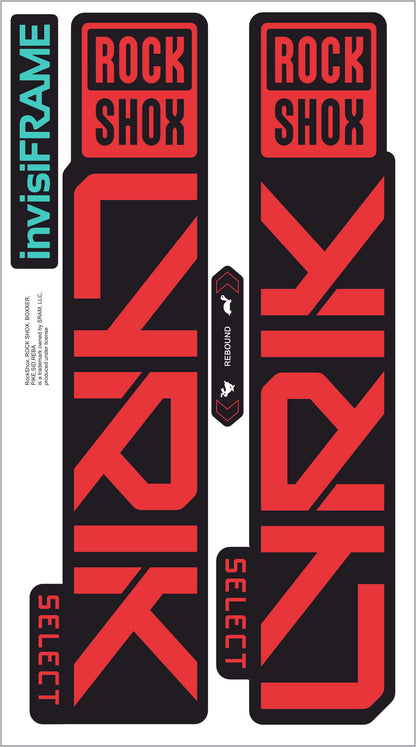 Rock Shox Lyrik Select 2026 Decals