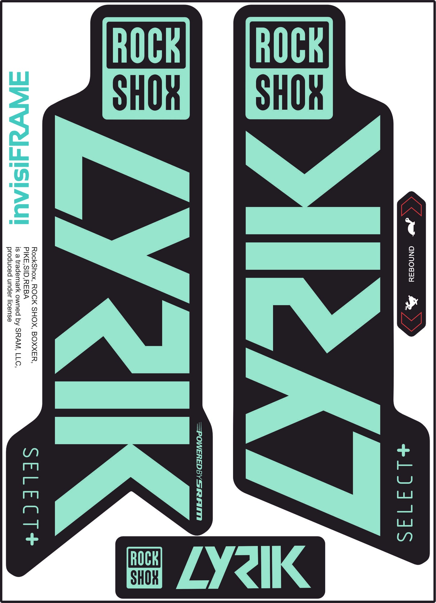 Rock Shox Lyrik Select + 2020 Decals