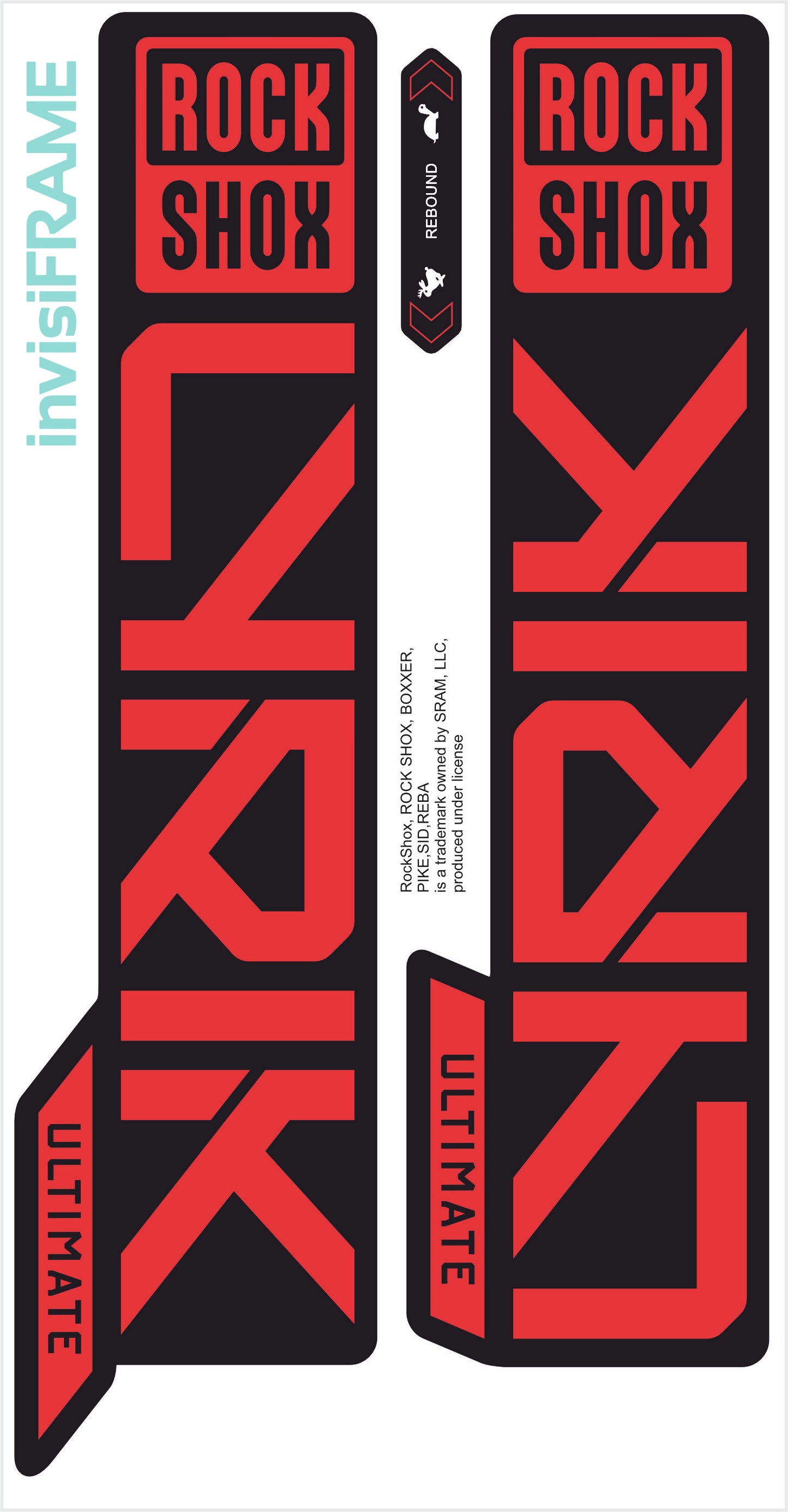 Rock Shox Lyrik Ultimate 2023 Decals