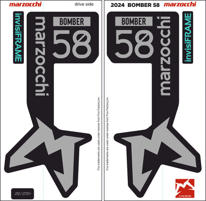 Marzocchi Bomber 58 2024 Decals