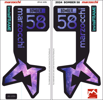 Marzocchi Bomber 58 2024 Decals