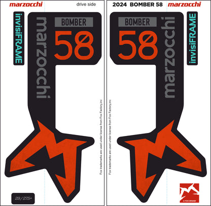 Marzocchi Bomber 58 2024 Decals