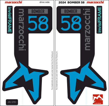 Marzocchi Bomber 58 2024 Decals