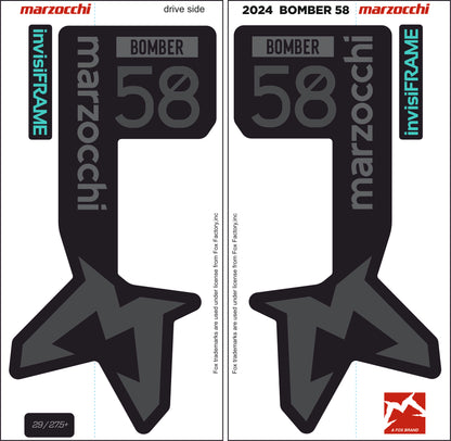 Marzocchi Bomber 58 2024 Decals