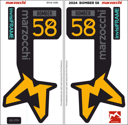 Marzocchi Bomber 58 2024 Decals