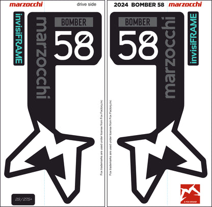 Marzocchi Bomber 58 2024 Decals