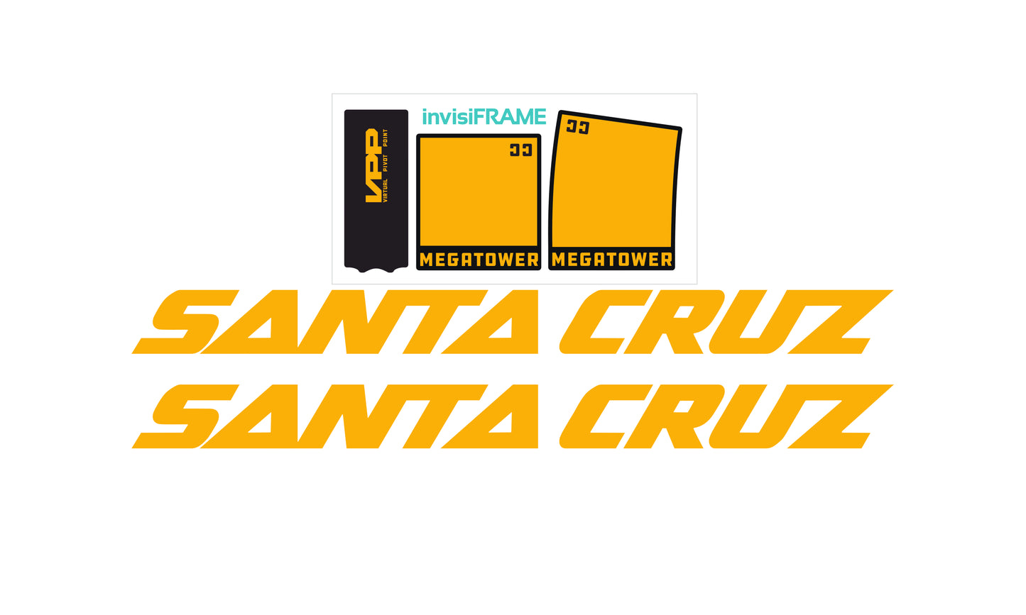 Santa Cruz Megatower cc 2025 Decals