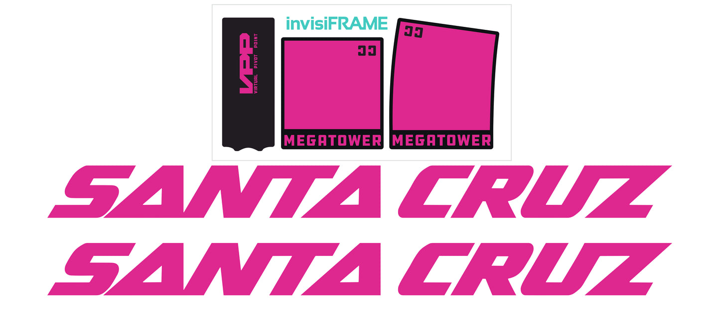 Santa Cruz Megatower cc 2025 Decals