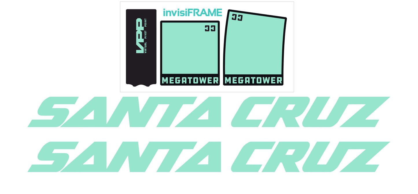 Santa Cruz Megatower cc 2025 Decals