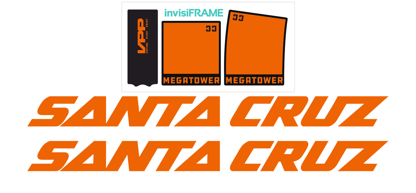 Santa Cruz Megatower cc 2025 Decals