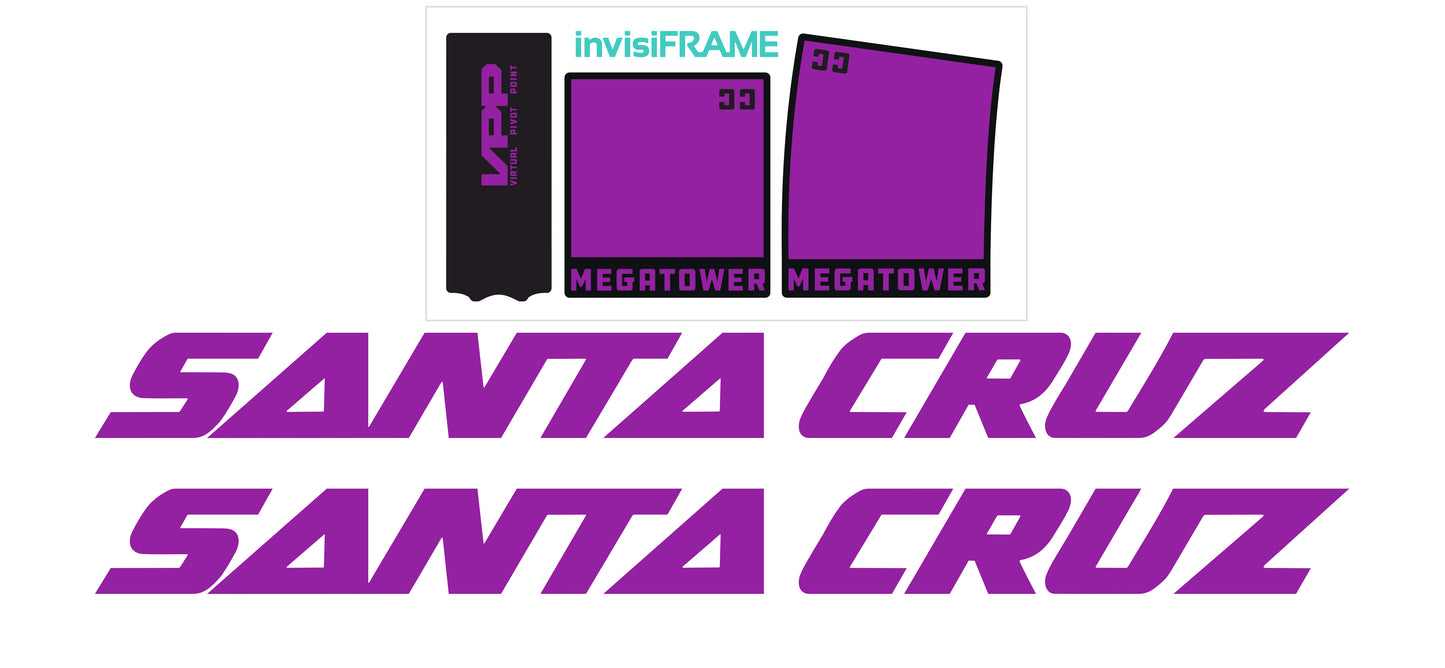 Santa Cruz Megatower cc 2025 Decals