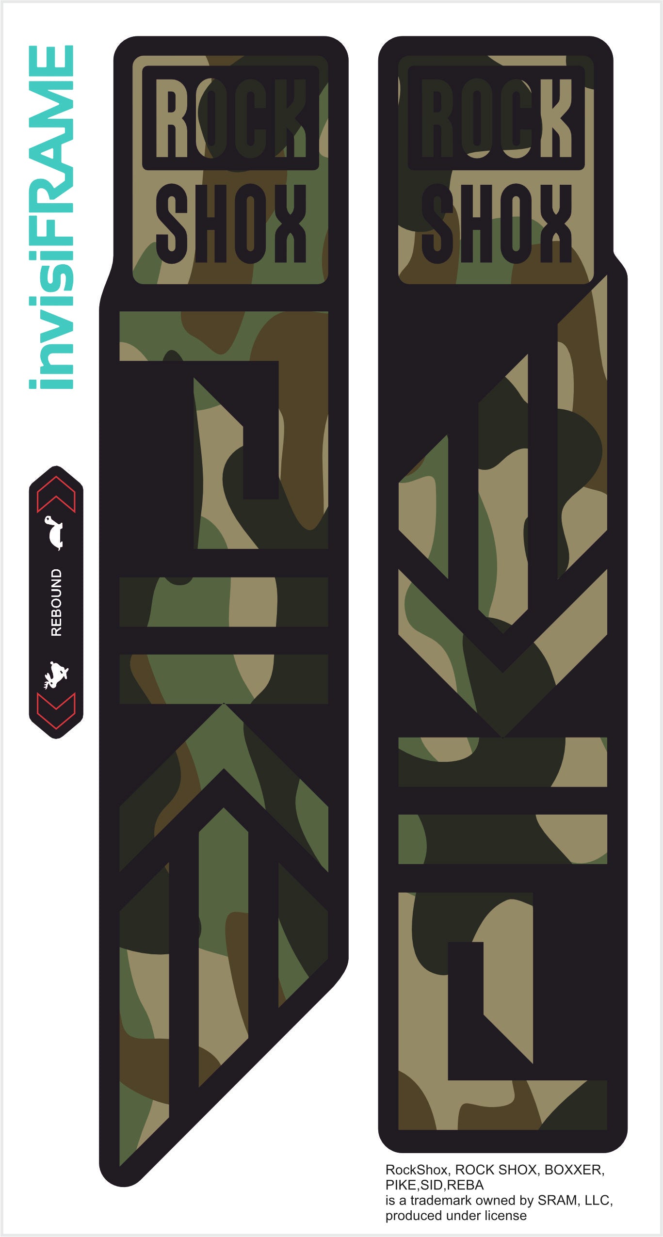 Rock Shox PIKE 2023 Decals