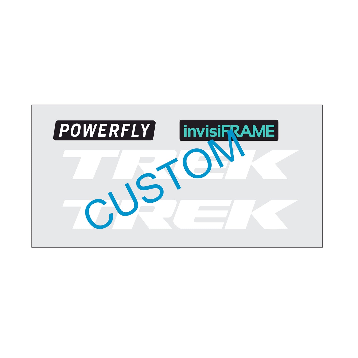 Trek Powerfly plus Gen 6 2026 Decals