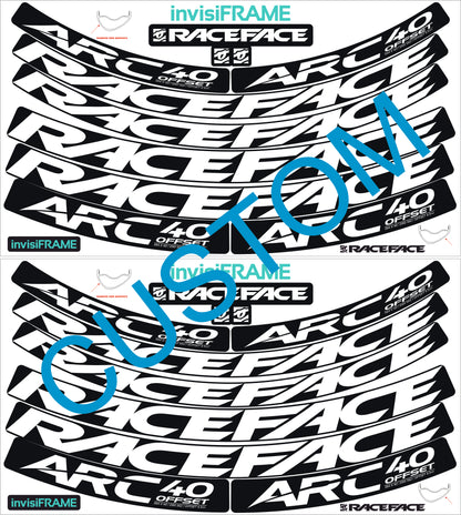 Raceface ARC 40 Offset 27.5 Decals