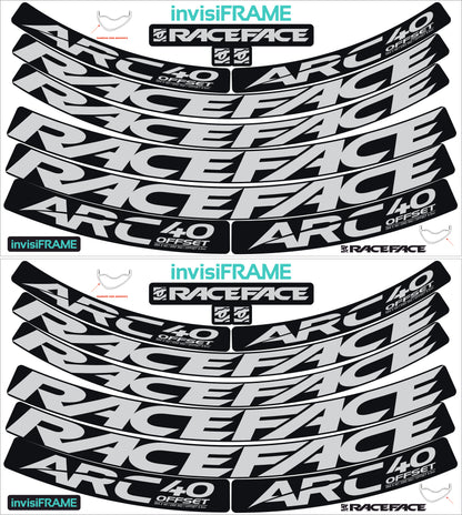 Raceface ARC 40 Offset 27.5 Decals