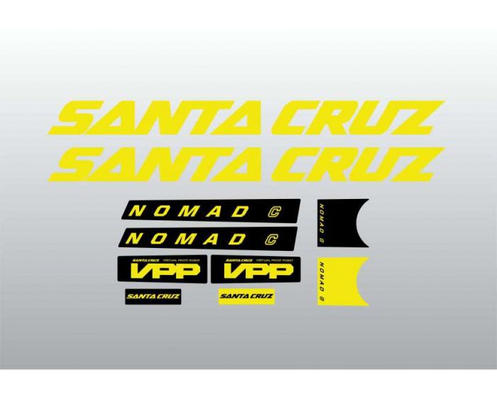 Santa Cruz Nomad C 2018 Decals