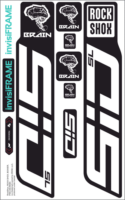 Rock Shox SID SL BRAIN 2025 Decals