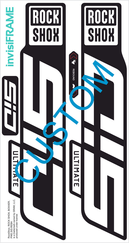 Rock Shox SID Ultimate 2025 Decals