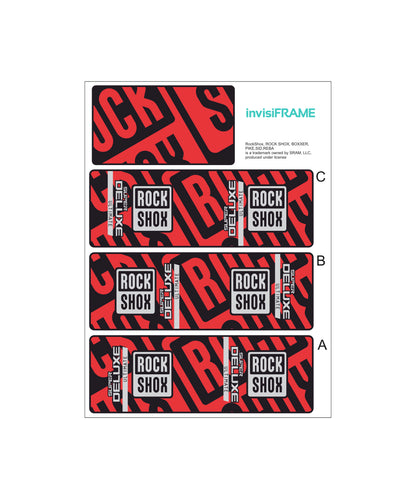 Rock Shox Super Deluxe Ultimate Decals 2025